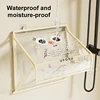 UFORU Bathroom waterproof hanging bag Bathroom bath clothes storage bag storage shelf Dormitory toilet wall hanging artifact 6