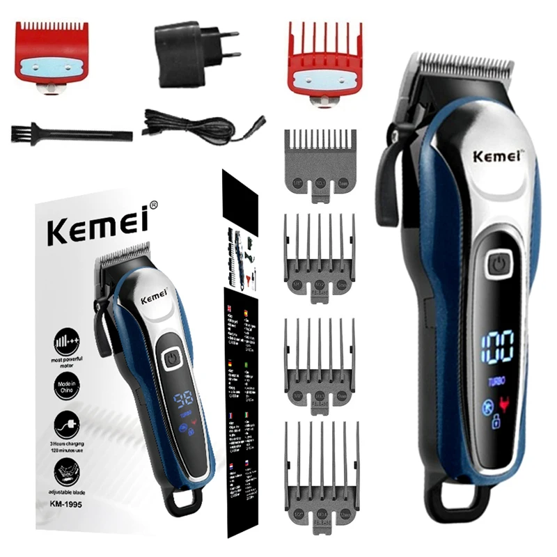 TURBO barber hair clipper professional hair trimmer for men electric beard cutter cutting machine cut cordless corded hair clipper hair trimmer