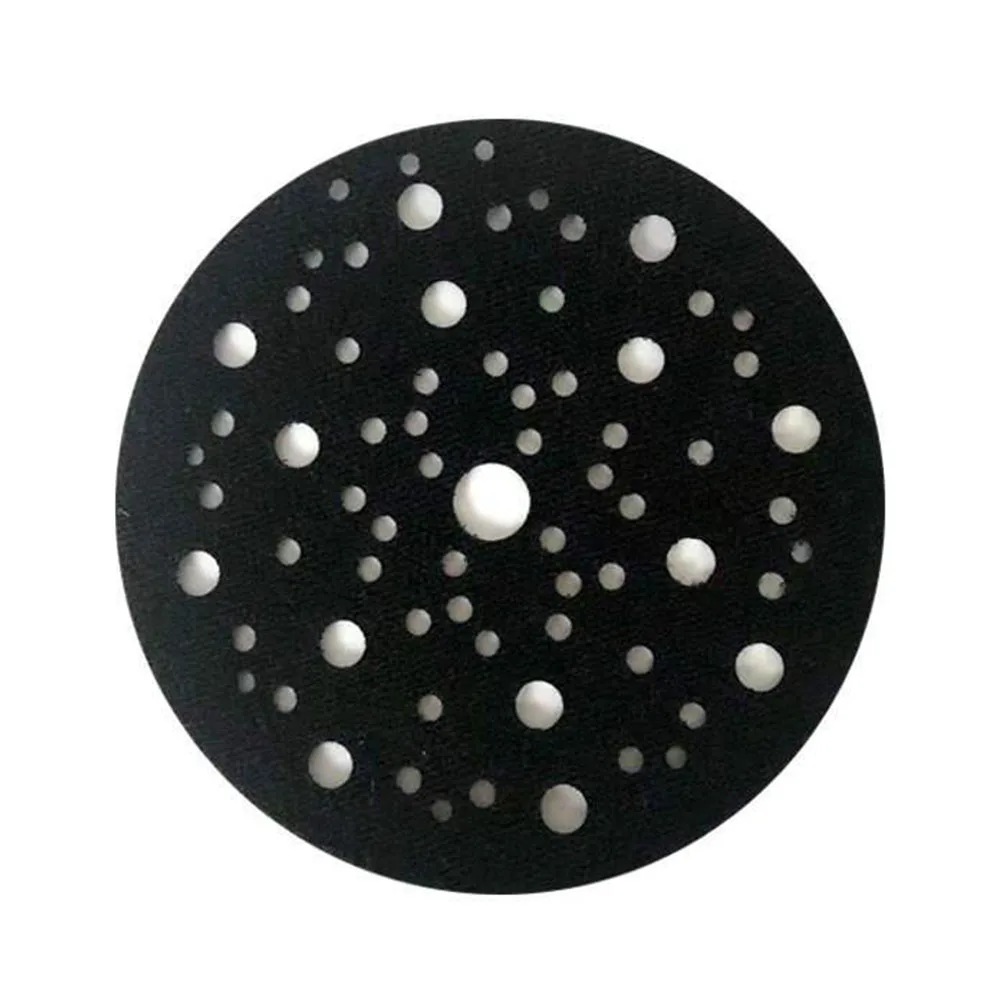 5 inch 125mm 8 holes sanding pad soft interface polishing disc hook and loop protective pad sponge cushion buffer backing pad 1pc 6