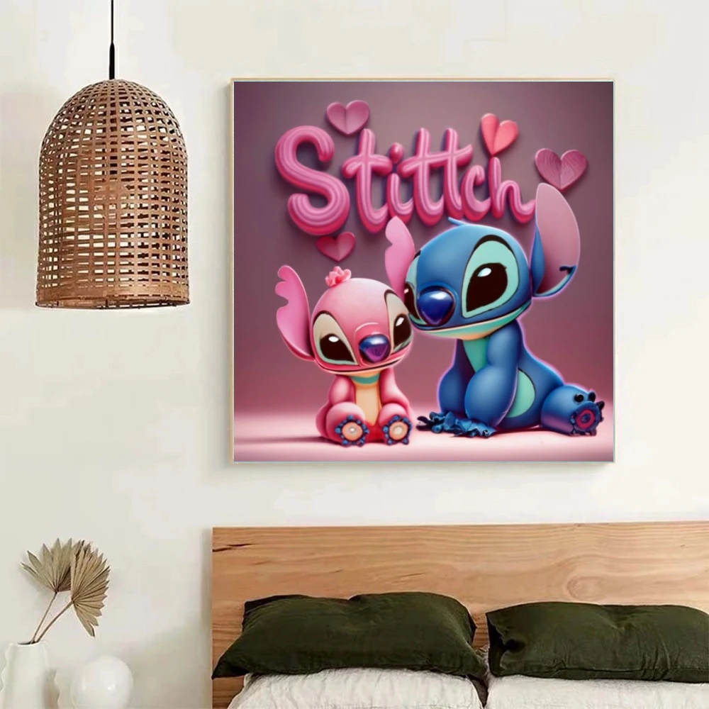 Lilo & Stitch 5D DIY obraz w hafcie diamentowym Disney