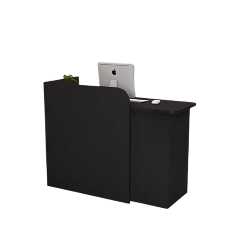 

Черные маленькие стойки регистрации, скандинавский дисплей, барный кассир, стойка регистрации, стойка для салона красоты, демонстратор коммерческой мебели