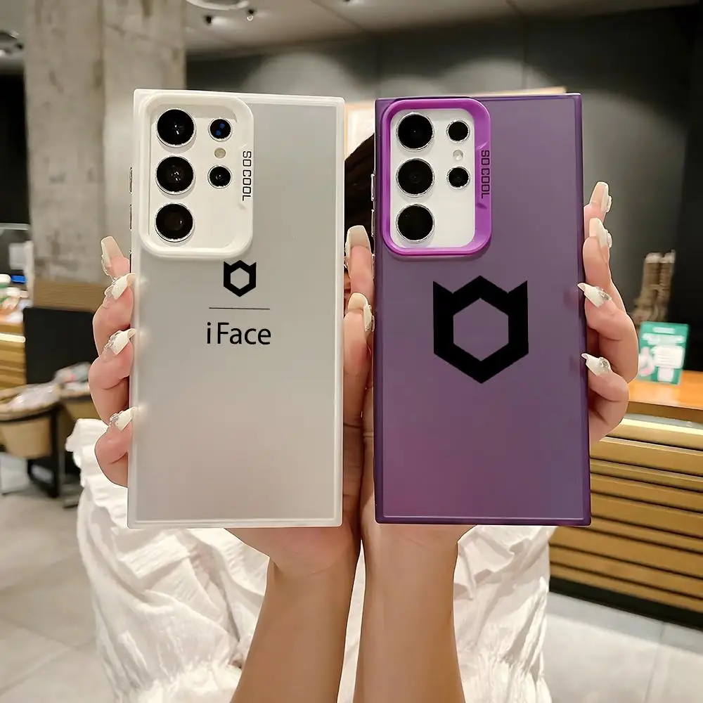 Shiny Shockproof TPU Phone Case - Cool iFace Design
