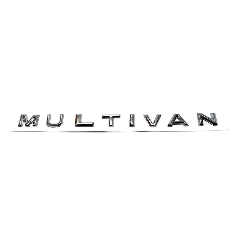 크롬 컬러 자동차 뒷 트렁크 로고 엠블럼 T7 Multivan 레터링 배지