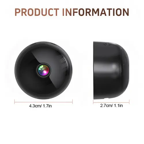 S2 Mini Camera 2.4G WiFi Wireless Security Protection Remote Monitor Camcorders Night Vision Video Smart Home HD Camera - Image 6