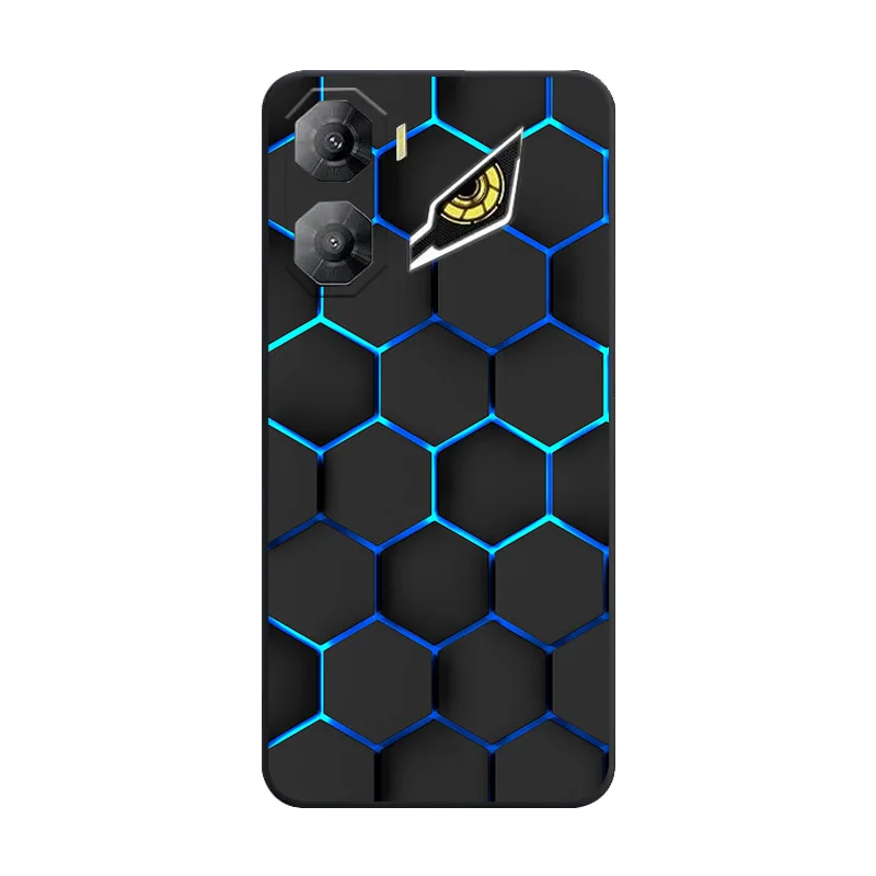 Shockproof Silicone Back Cover with Camera Protection