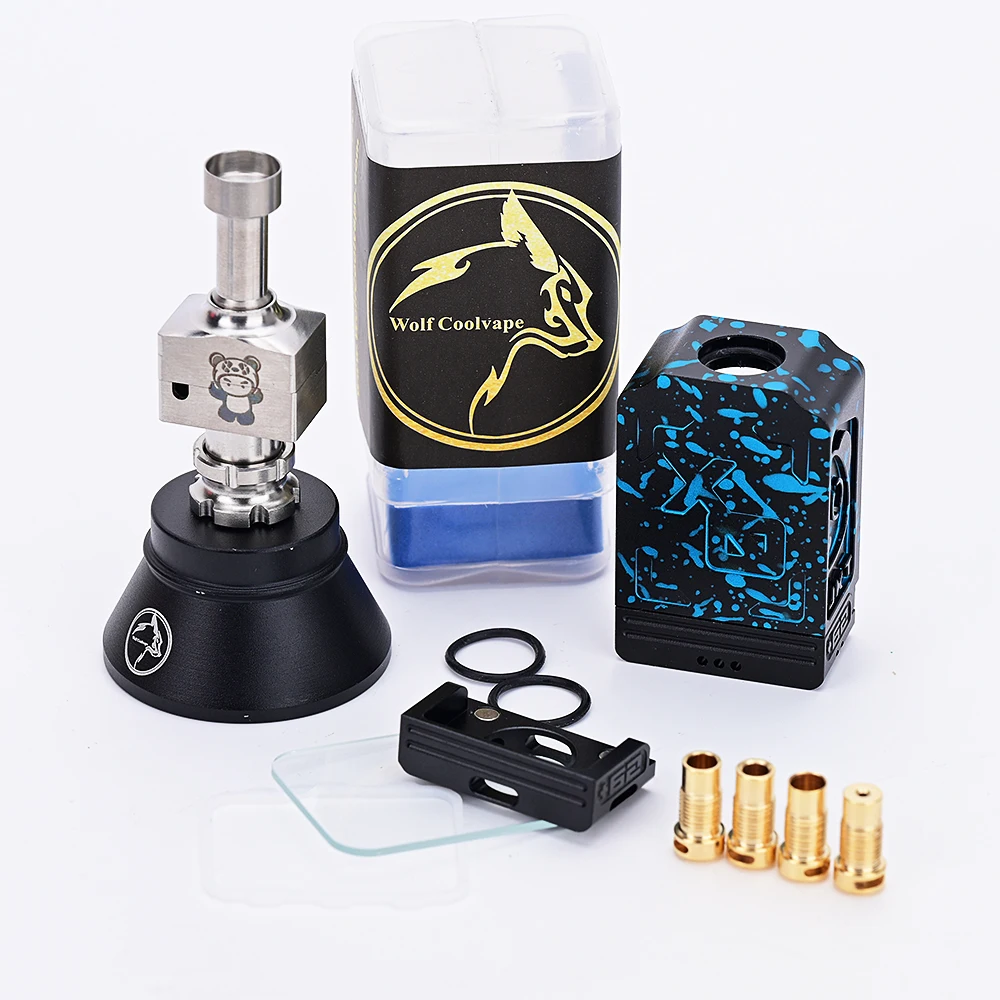 

Wolfcoolvape WICK D XO Boro Tank Wick d Bridg d V2 RBA vape Bridge for Boro Devices / Billet / BB Mod Kit