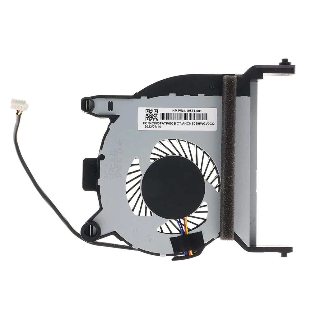 For HP EliteDesk 800 G4 Desktop Mini PC All-in-One CPU Fan Compatible with L19561-001 L19564-001 Models