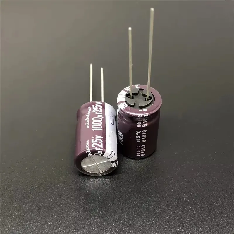 Aluminum Electrolytic Capacitor 1000uF 25V NICHICON PW Series 10pcs/100pcs electrolytic capacitor aluminum capacitor aluminum electrolytic capacitor