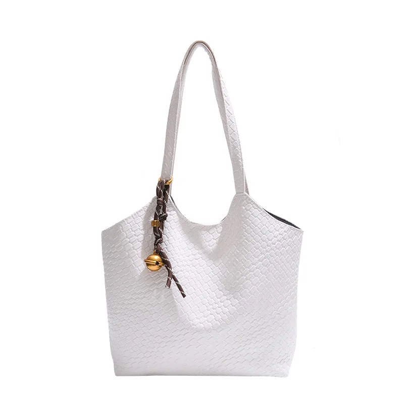 Borsa a tracolla da donna di grande capacità, nuova borsa versatile per il pendolarismo estivo, borsa sottobraccio alla moda e borsa tote per donna - immagine 5