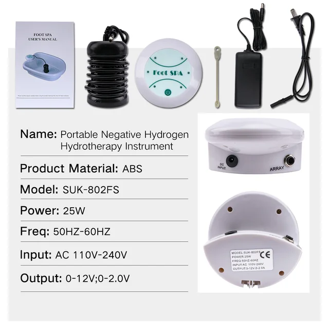 Ionico Disintossicante Piede Macchina Detox Elettrico Piede Spa Dispositivo di Massaggio Gamba Massaggiatore Massageador Array Aqua Bacino Assistenza Sanitaria Relax 2