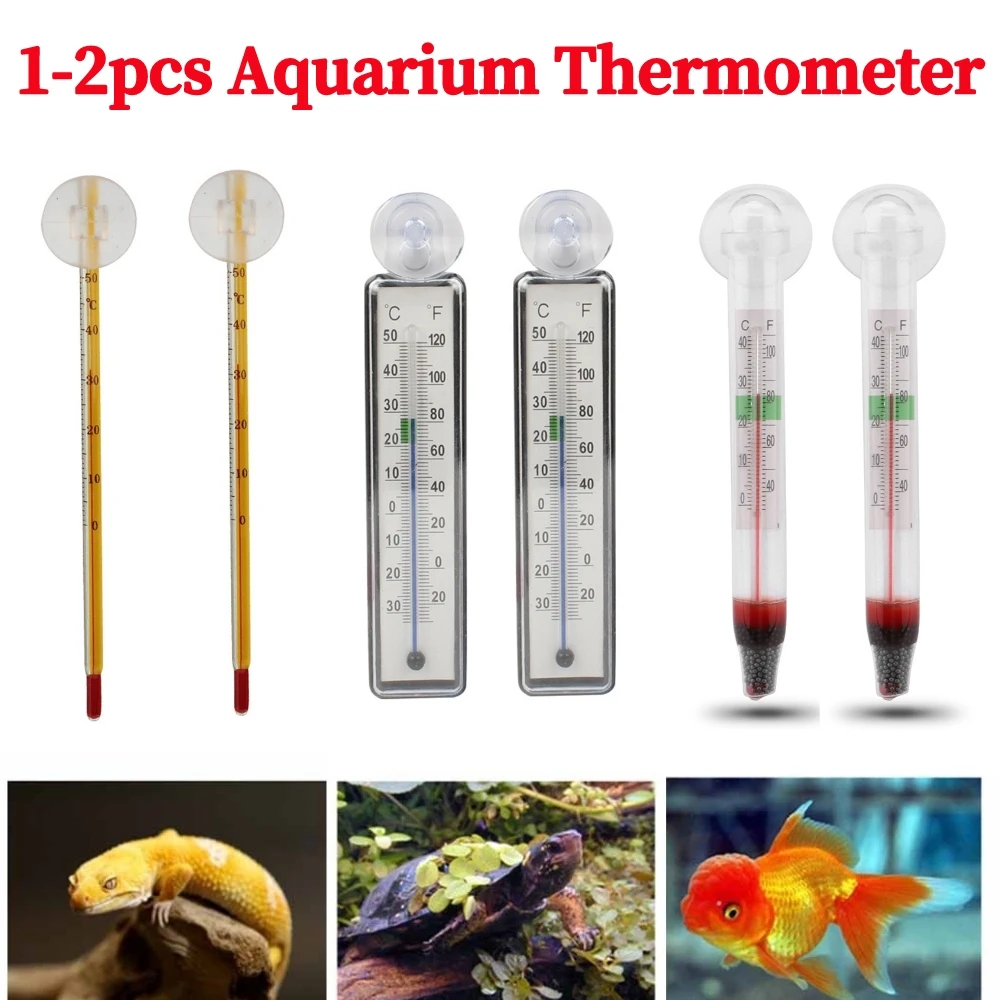 AntiDroppingFishTankThermometerAquariumWaterTankTemperature