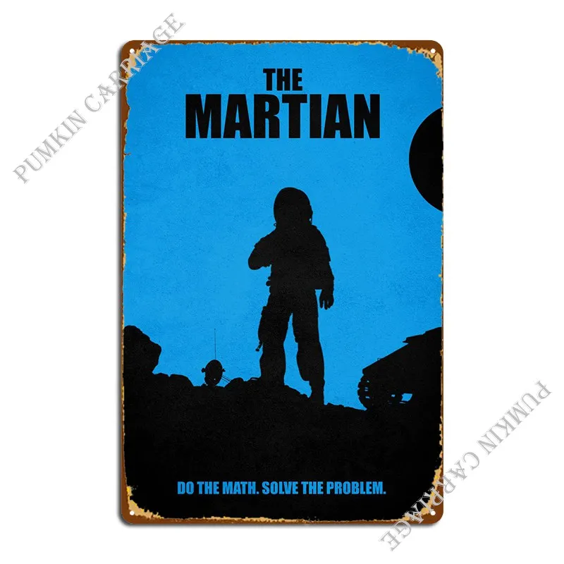 The Martian Metal Platform Poster Pub Printing Wall Cave Plates Tin Sign Poster
