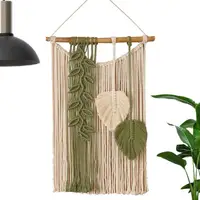 Boho Wall Tapestry Macrame Boho Wall Macrame Woven Wall Tapestry Chic Handmade Tassels Pendant Bohemian Wall Art Decorations 1