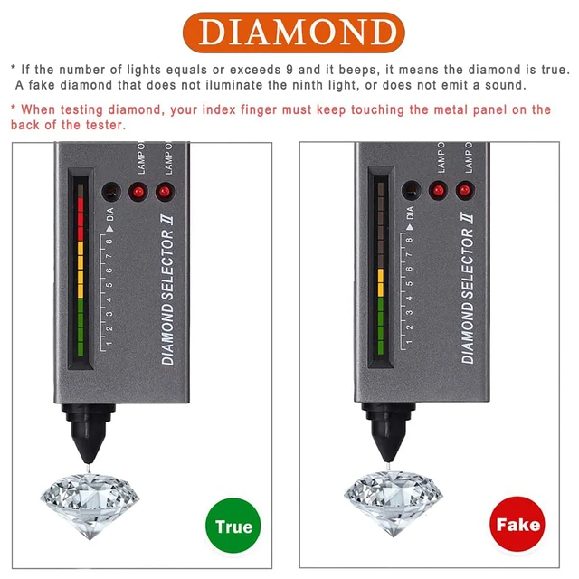 Diamond Tester Selector II Gemstone Gem Test Testing Detector