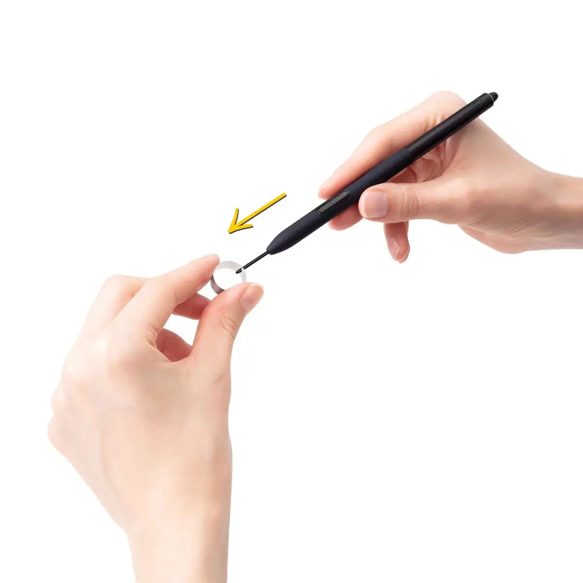 10 / 20 / 30 / 40 / 50 Pcs / Lot OEM Standard Replaceable Black Pen Nibs Tips for Wacom Pen Intuos Bamboo Pen — view 6