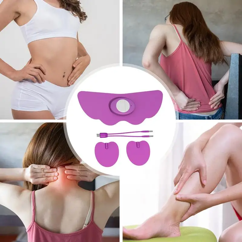 Menstrual Period Massage Pad Electric Abdominal Massage Machine Safe And Harmless Tool For Travel Business Trip Exercise