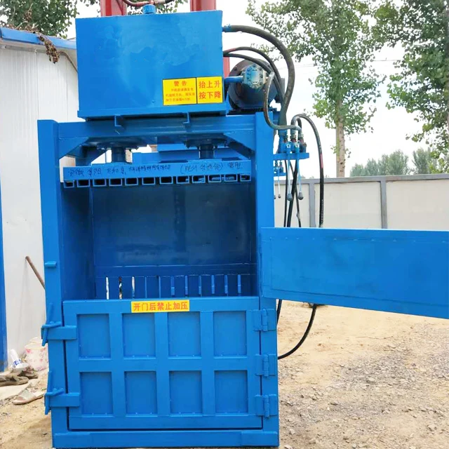 Plastic Metal Scrap Garbage Compressor Compactor Hydraulic Baler Machine 2
