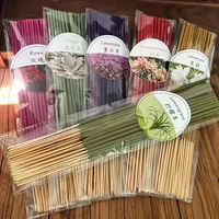 6 Sets of Approximately 126 High-Quality Incense Sticks - Including Shrubs, Lavender, Lemongrass, Dragon's Blood, Rose, Jasmine, Cherry Blossom, Suitable for Purification, Yoga Meditation, and Home Use - Perfect Gift with Long-Lasting Fragrance