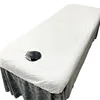10Pcs Disposable Bed Cover Open Hole Spa Massage Soft Bed Sheets Non-woven Fabric Breathable Elastic Bedspread Home Textile 6