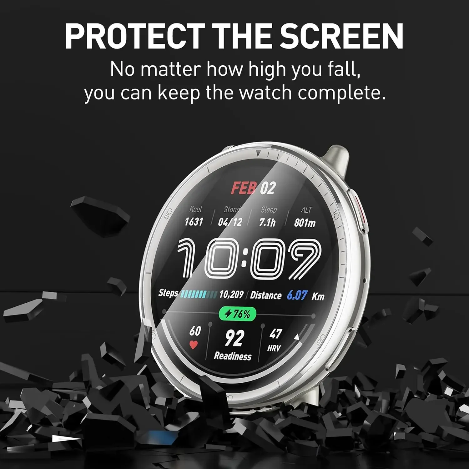 Ultra-Thin Transparent Hydrogel Film - Protective Cover Accessory