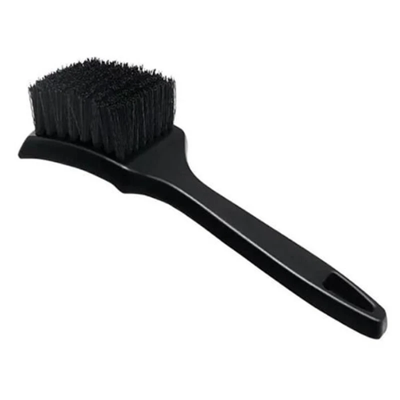 

2Pcs Auto Tire Rim Brush Wheel Hub Cleaning Brushes Car Wheels Detailing Cleaning Parts Black White Tire Washing Tools