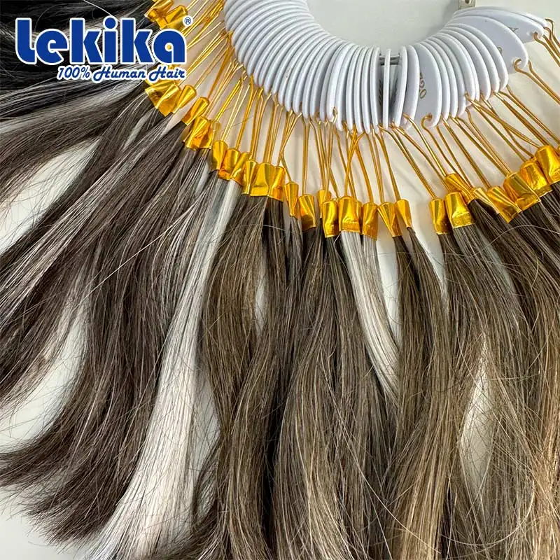Color Ring/Wheel For Salon Hair Dyeing Sample Chart Swatches Rings