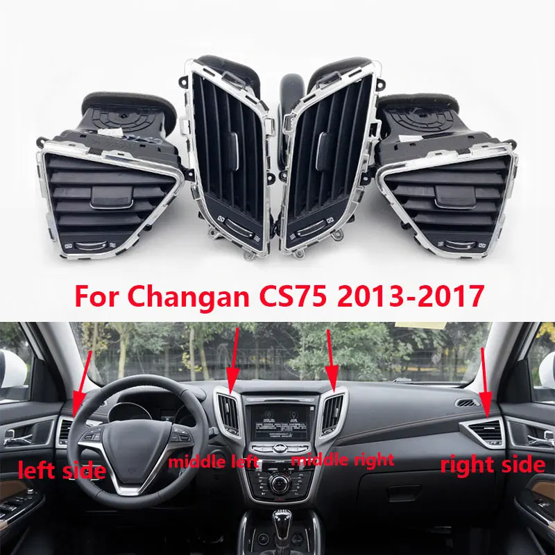 

For Changan CS75 2013 2014 2015 2016 2017 Car Front Dashboard A/C Air Conditioner Outlet Conditioning Vents