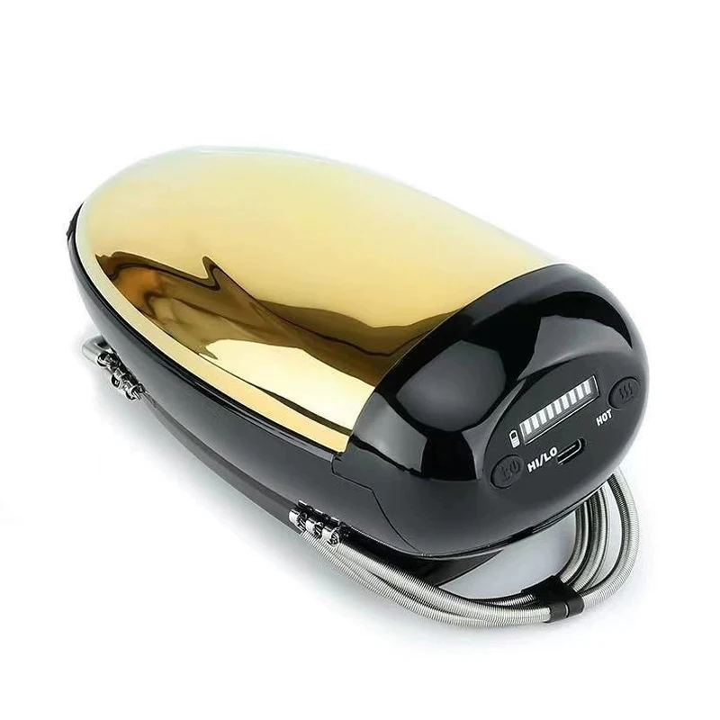 Portable Vibration Barbershop Cordless Handheld Heat Massage USB Charging Body Relax Neck Back Head Face Hair Scalp Massager