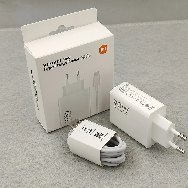 Xiaomi – chargeur USB d'origine 90W EU Turbo, adaptateur d'alimentation à Charge rapide Xiao Mi 15 14 13 Ultra 12T 11 Poco X7 F6 Redmi Note 14 13 Pro