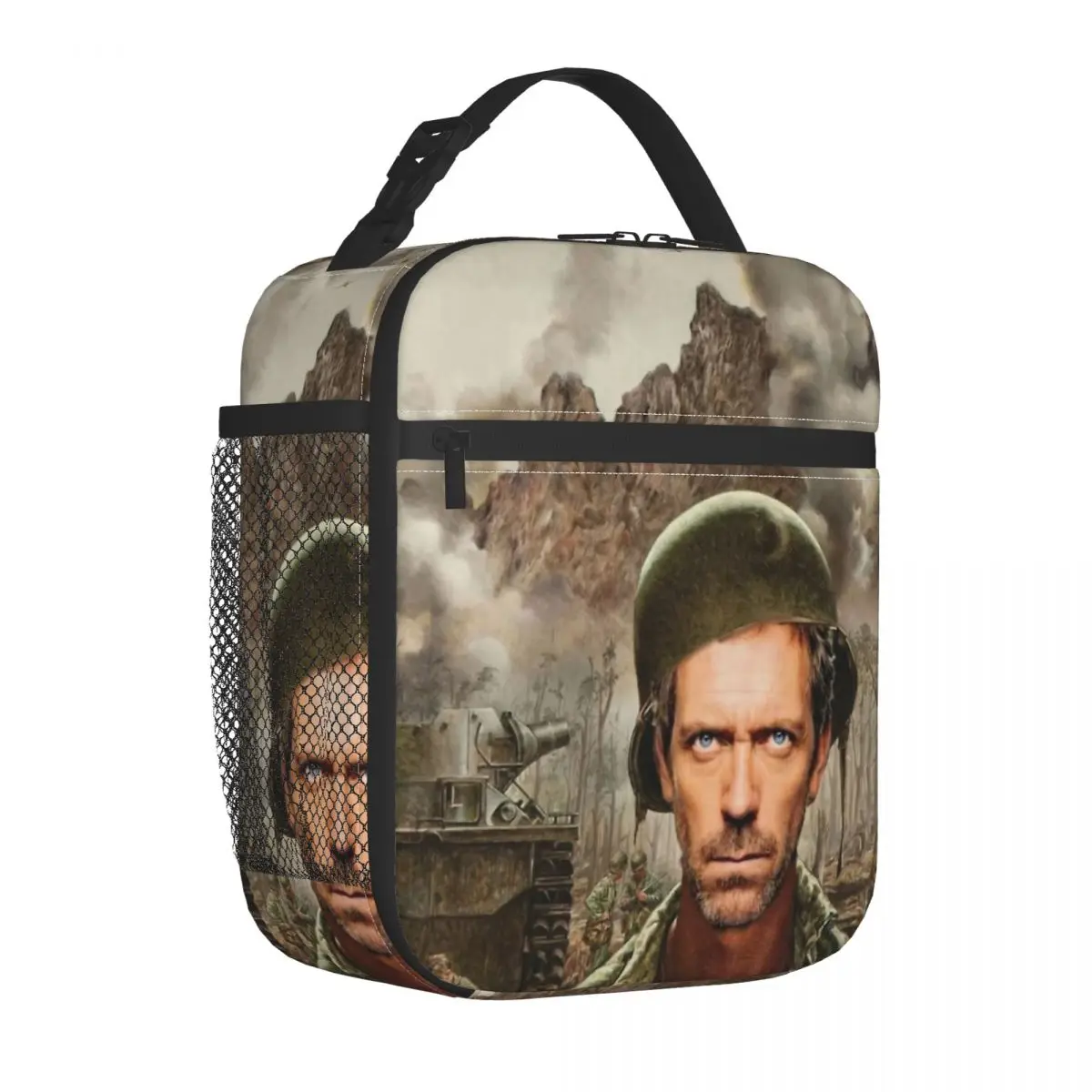 Dr House 1000 Yard Stare House MD 절연 도시락 가방 식품 가..