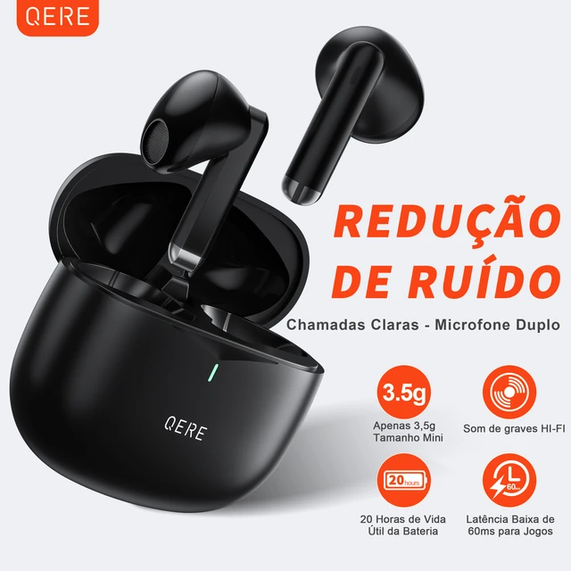 Fone Ouvido Headphone Bluetooth On-Ear Bateria 4 Horas Graves