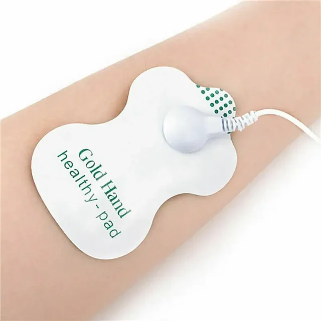 10/20PCS Replacement Tens Electrode Pads for  Unit EMS Pulse Massage Machine Body Slimming Massager Self Adhesive Snap On 5
