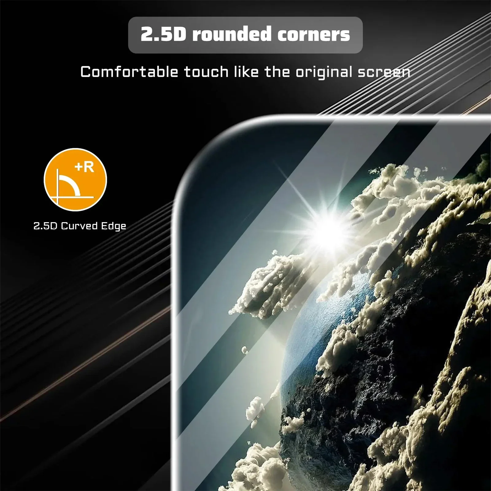 قسط الزجاج المقسى ل HONOR Pad X7 (8.7 ") 2025 مقاو...