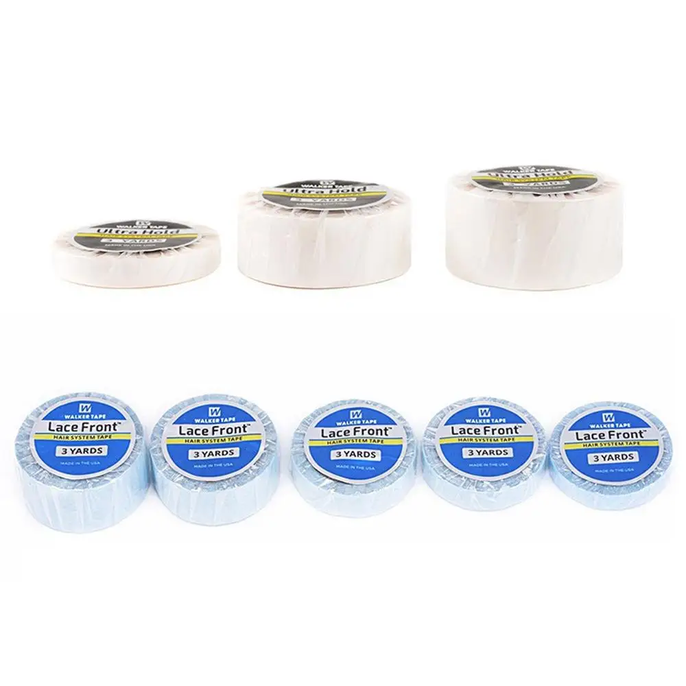 1PC/LOT Ultra Hold Hair System Tape Double Sided Adhesives Tape For Hair Extension Toupee Wig White Strong Hold