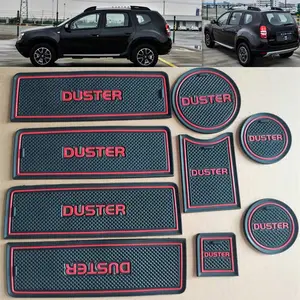 10pcs for Renault Clio 4 Anti-Slip Gate Slot Cup Mat Door Groove Non-slip  Pad Interior Car-styling Accessories Coaster Mats - AliExpress