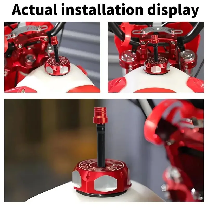 Motorcycle Gas Fuel Cap Valve Vent Breather Hose Tube Universal for KTM for HONDA for YAMAHA Motocross ATV Quad Dirt Pit Bike