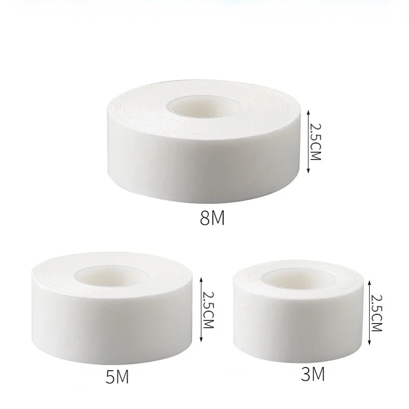 Disposable Sweatband Hat Tape Roll Adhesive Hat Liner Sweat Absorbent Pads
