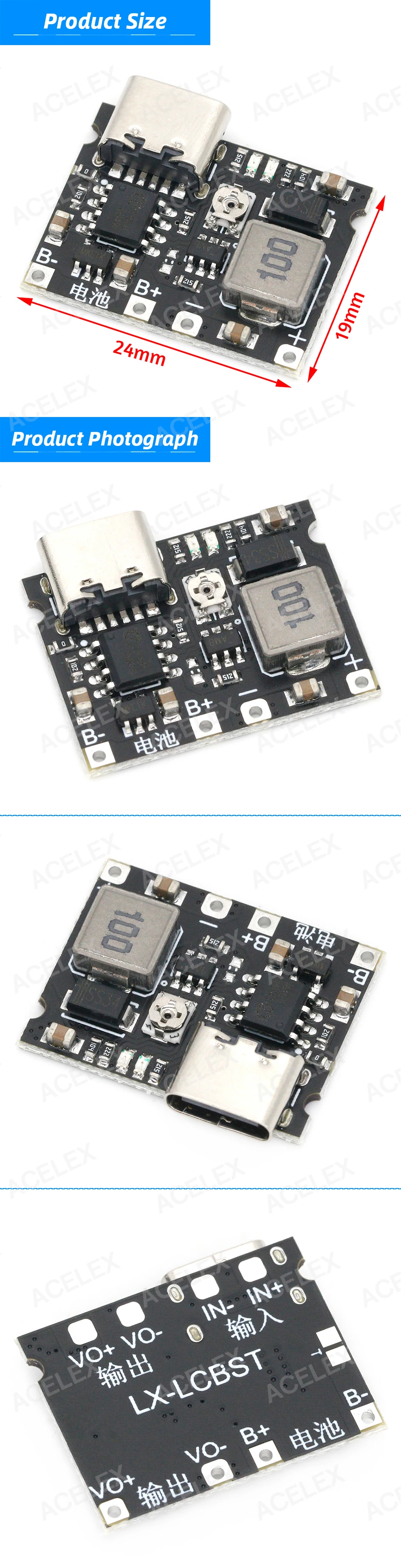 Плата зарядного устройства для литий-ионных и литий-ионных ...