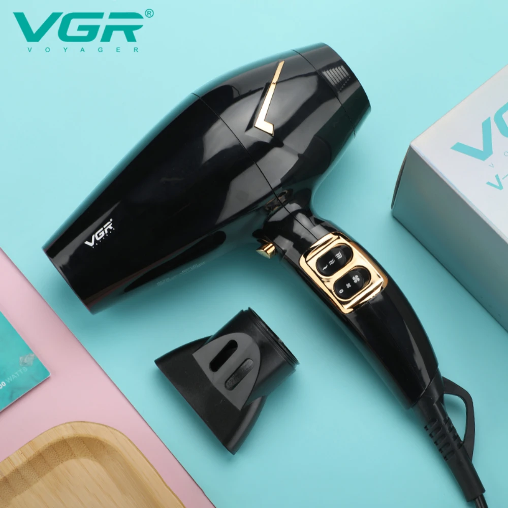 Hair Dryer Machine Negative Ion Hot and Cold Adjustment VGR V-423