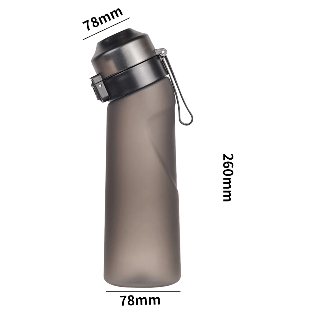 Sakura Train New Fruit-scented Sports Air Water Bottle Entry-level Set,  Bpa-free, 650ml Fruit-infused Water Bottle With 1 Flavor Capsule Sugar-free  Juice Cup, Ideal For Gym And Outdoor Gift