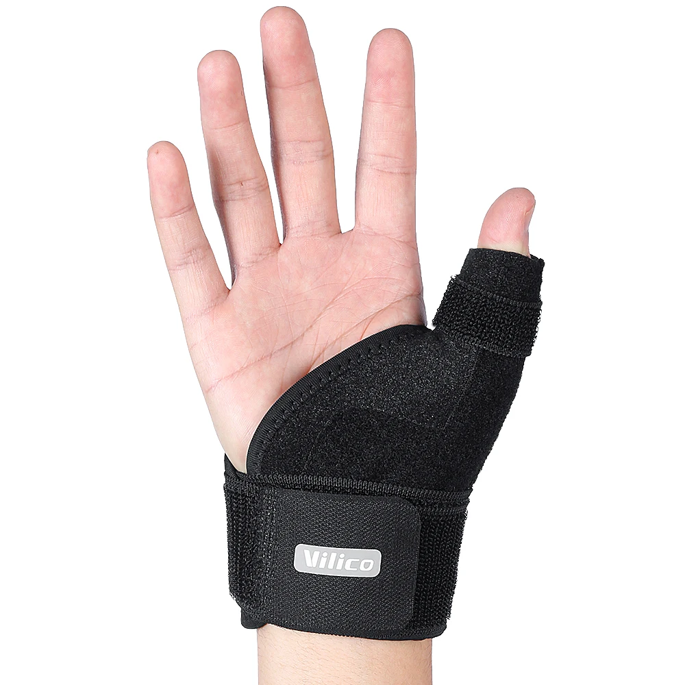 Flexible splint wrist thumb support bracket, used for fitness treatment of tendinitis and arthritis, breathable thumb protection