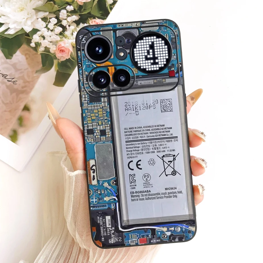 Cute Lucky Letters Fashion Cartoon Painted Cover Case