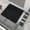 Piano Key Music Kitchen Mat Cheaper Anti-slip Modern Living Room Balcony Printed Modern Home Decor 2