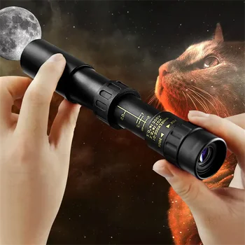Telescopio monoculare professionale HD Zoom 10-300x portatile a lungo raggio per caccia e attività all'aperto
