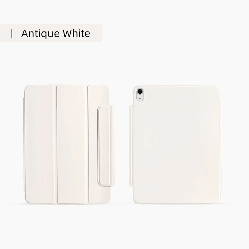 Magnetic Closure Double-Sided Folio with Y-Fold Multi-Angle Stand and Auto Wake/Sleep Feature