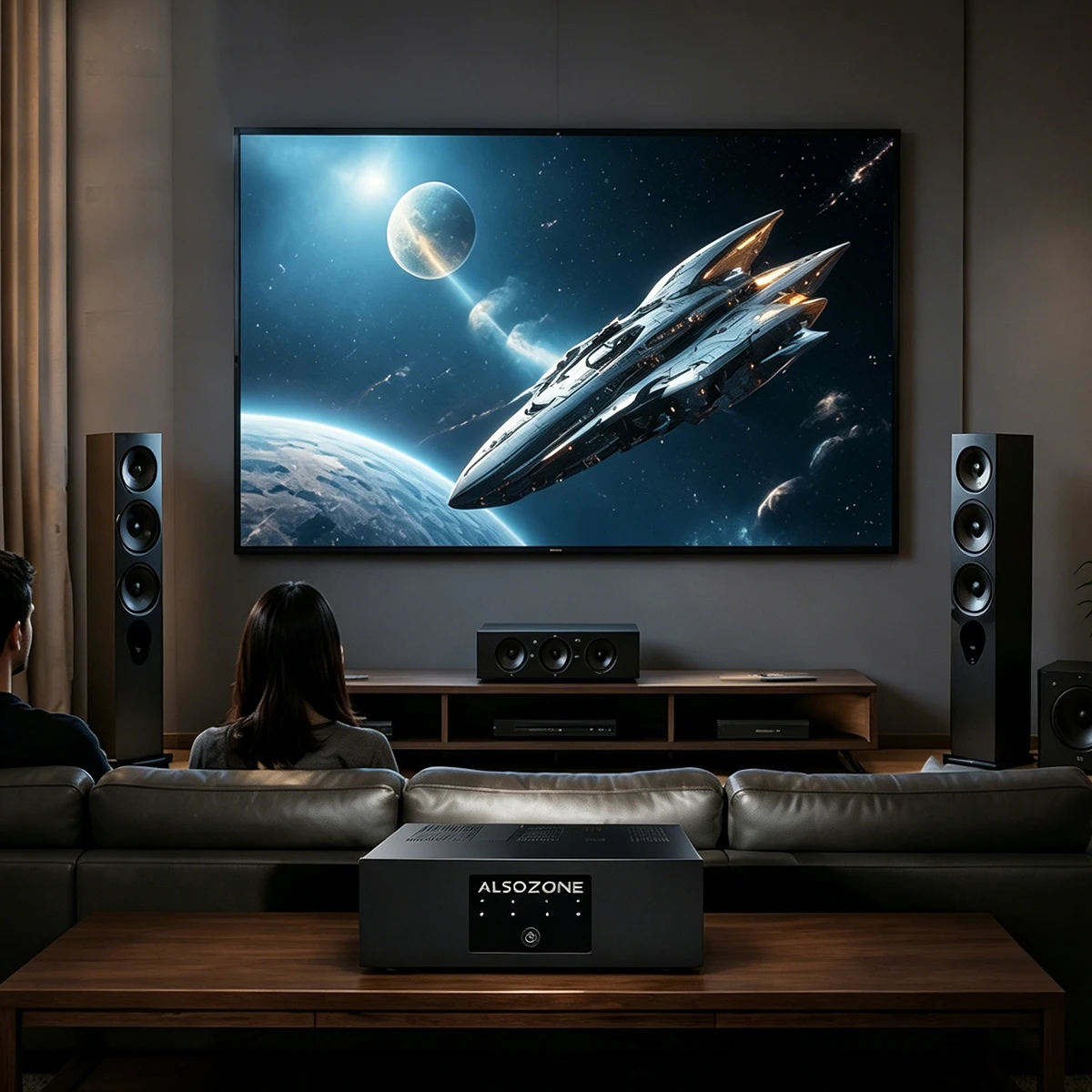 ALSOZONE PAM252/253/254 HiFi 파워 앰프 250W/Ch GaN SMPS PBTL 앰프 싱글 엔드/밸런스드 입력 자동 트리거 오디오 앰프