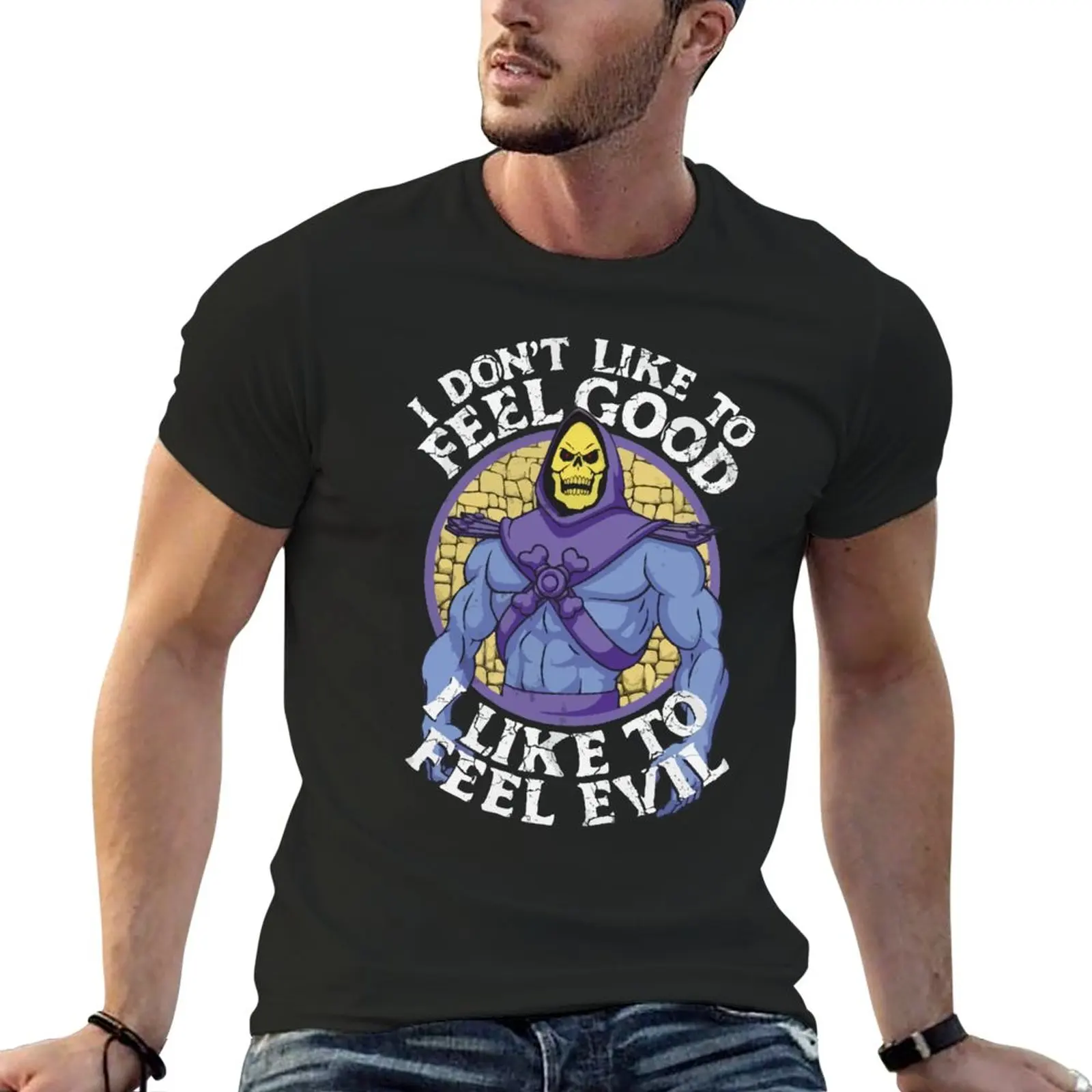

I Like to feel Evil T-Shirt funny t shirt kawaii clothes cute tops korean fashion mens workout shirts
