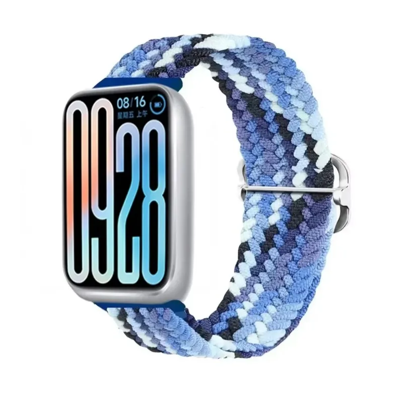Nylon Braided Breathable Smart Watch Strap - Universal Accessory