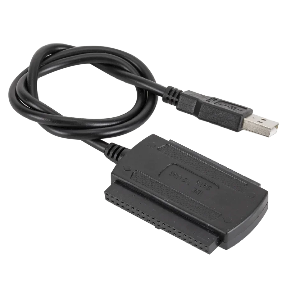 3in1 USB 2.0 IDE SATA 5.25 2.5 3.5 Inch Hard Drive Adapter Cable for PC Laptop