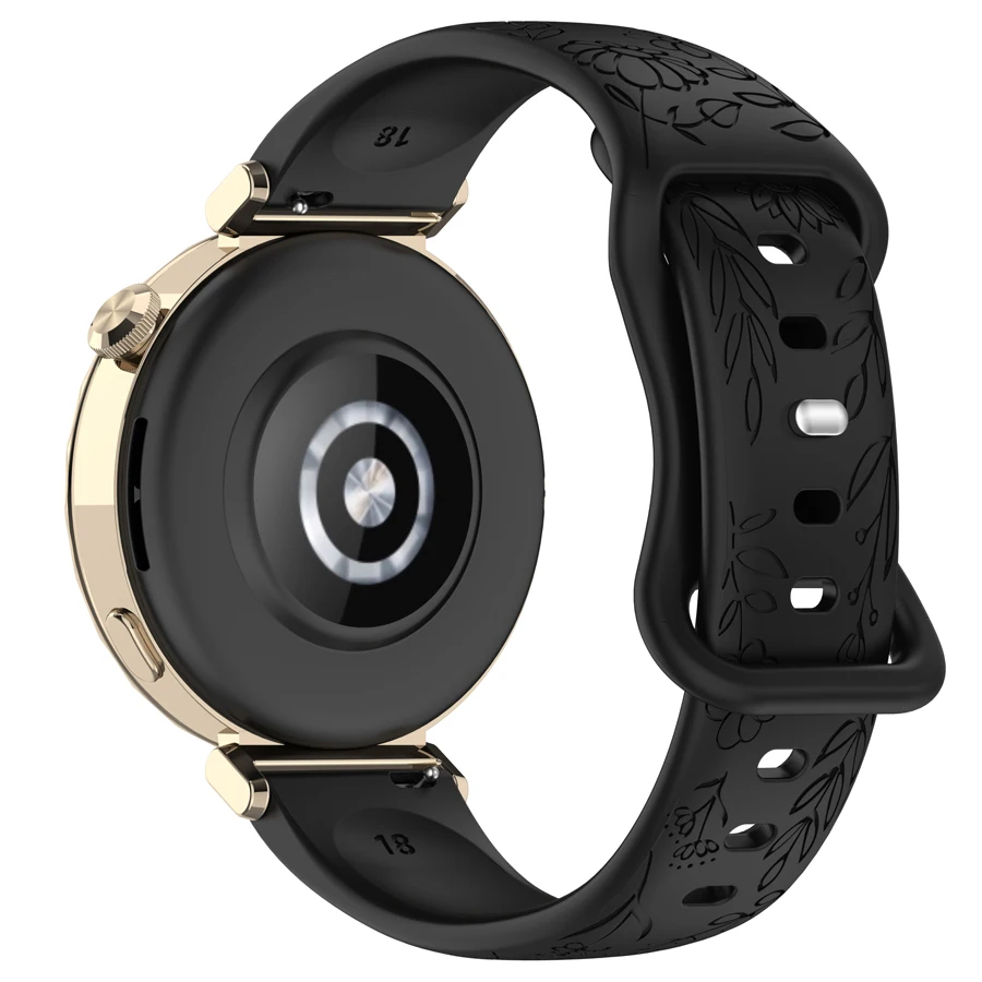 Floral Silicone Strap - 3D Design